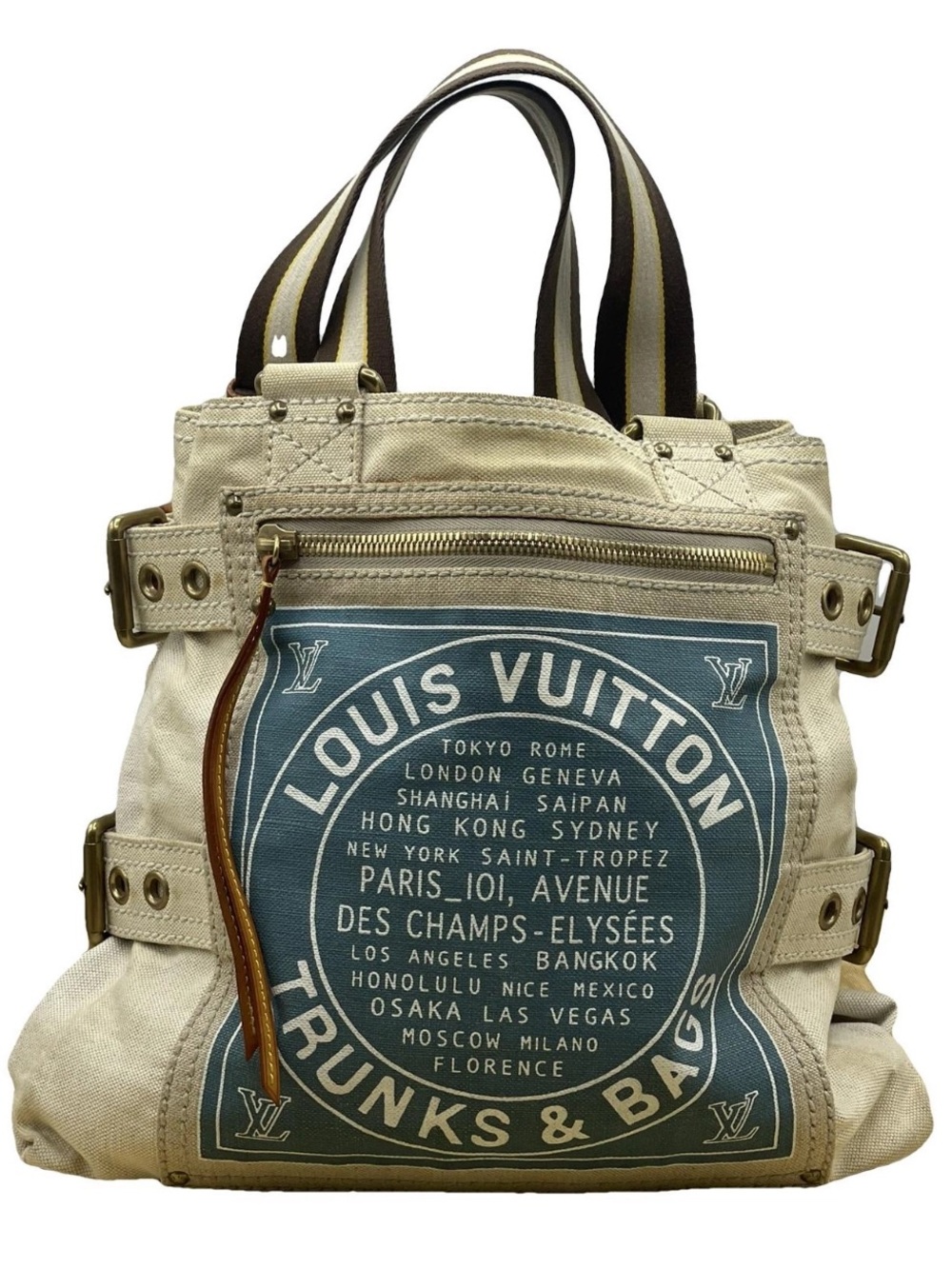 Louis Vuitton Globe Shopper Mm Cabas Trunks and Bags Cruise Collection Tote Bag